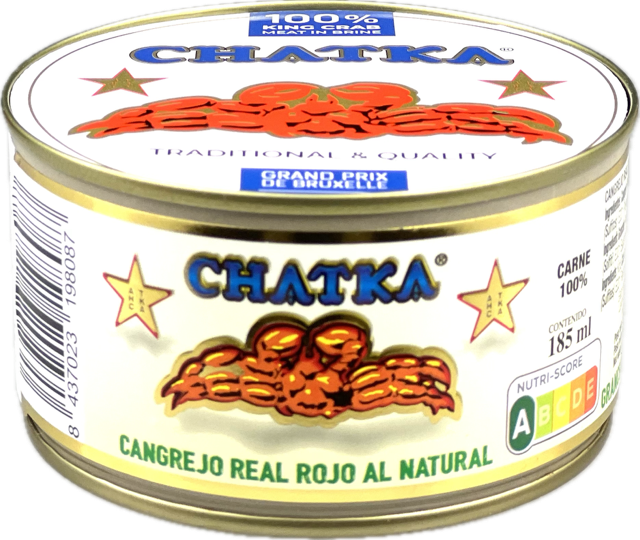 CHATKA Mäso z kamčatského kraba (pevný podiel 90 g) 121 g