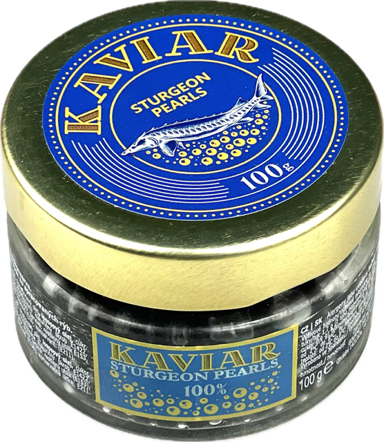 Perly z jesetera chlad. 100 g