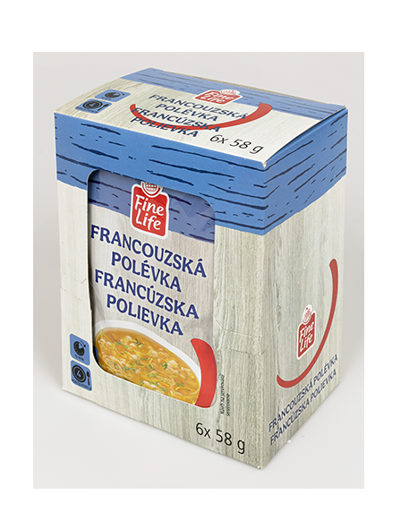 Fine Life Francúzska polievka 6 x 58 g