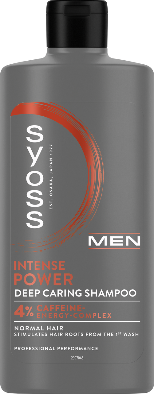 syoss MEN Intense Power šampón na vlasy 440 ml