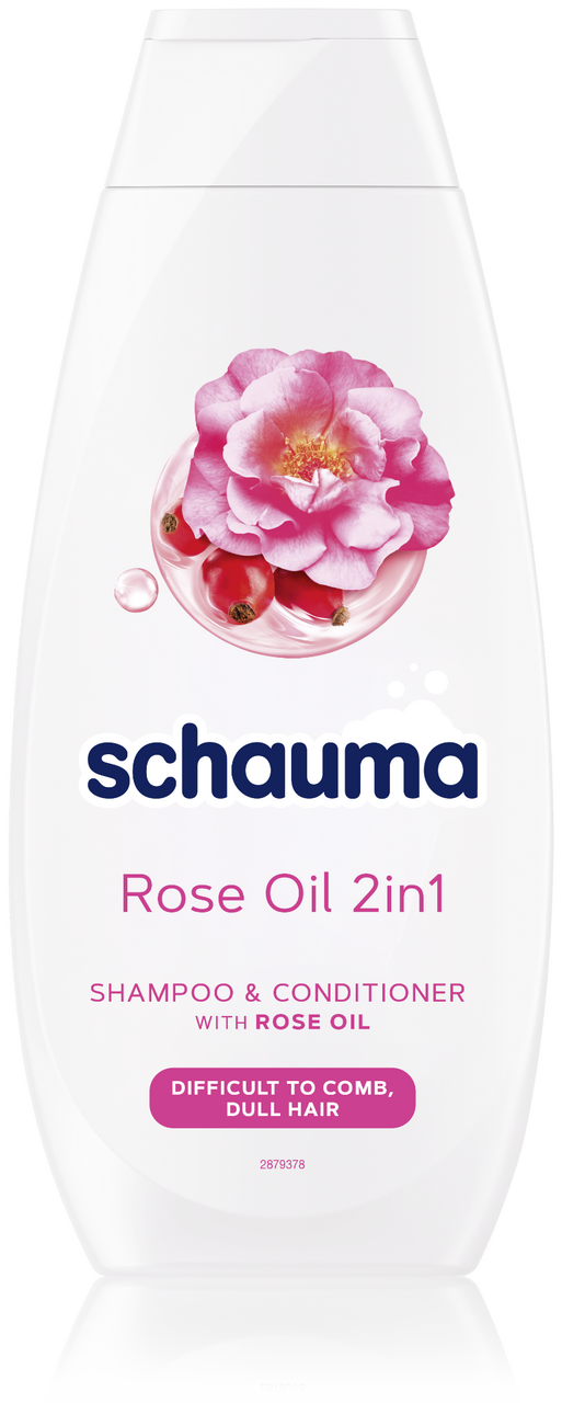 schauma Rose Oil šampón na vlasy 400 ml
