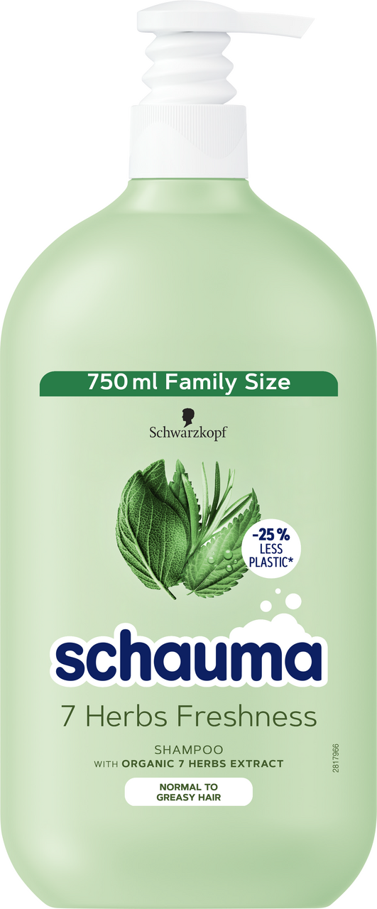 schauma 7 Herbs šampón na vlasy 750 ml