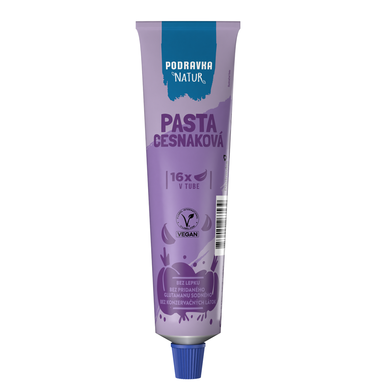 PODRAVKA NATUR Pasta cesnaková 90 g