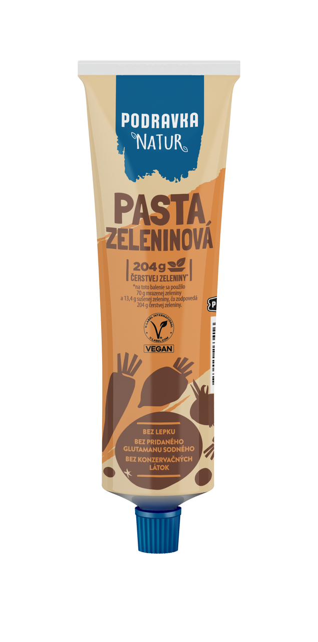 PODRAVKA NATUR Pasta zeleninová 190 g