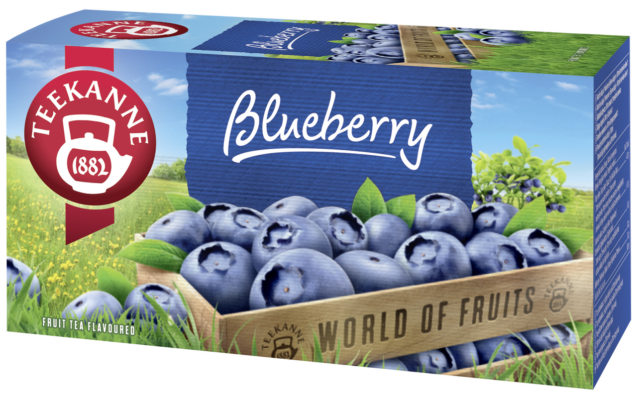 TEEKANNE World of Fruits blueberry ovocný čaj 45 g