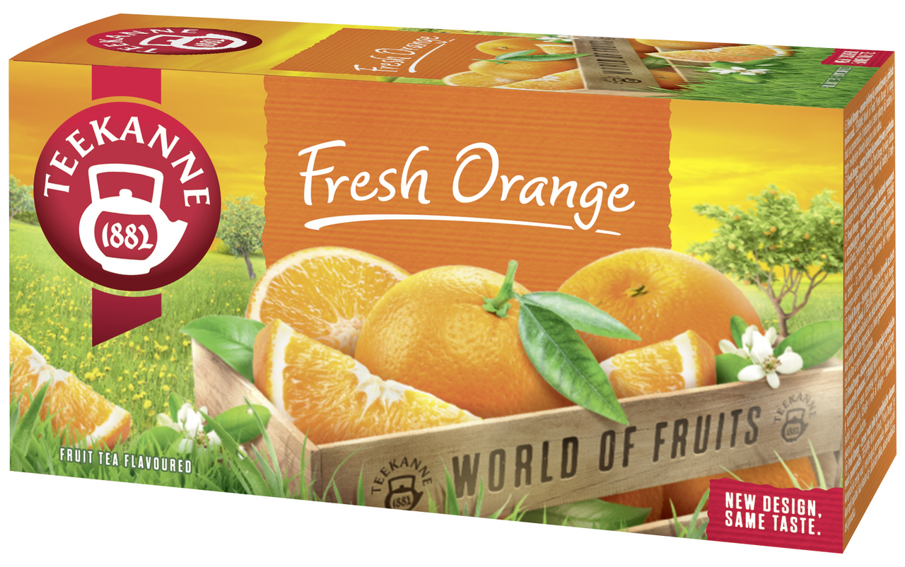 TEEKANNE World of Fruits fresh orange ovocný čaj 45 g