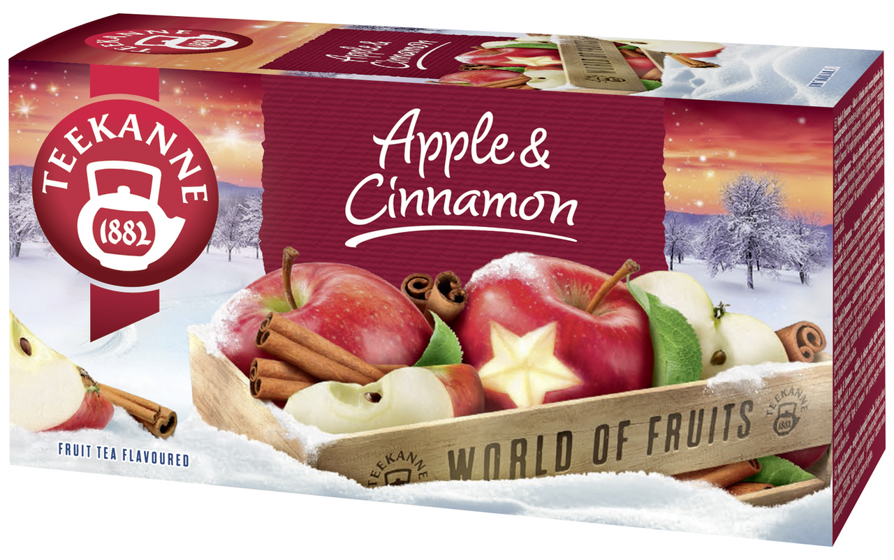 TEEKANNE World of Fruits apple & cinnamon ovocný čaj 45 g
