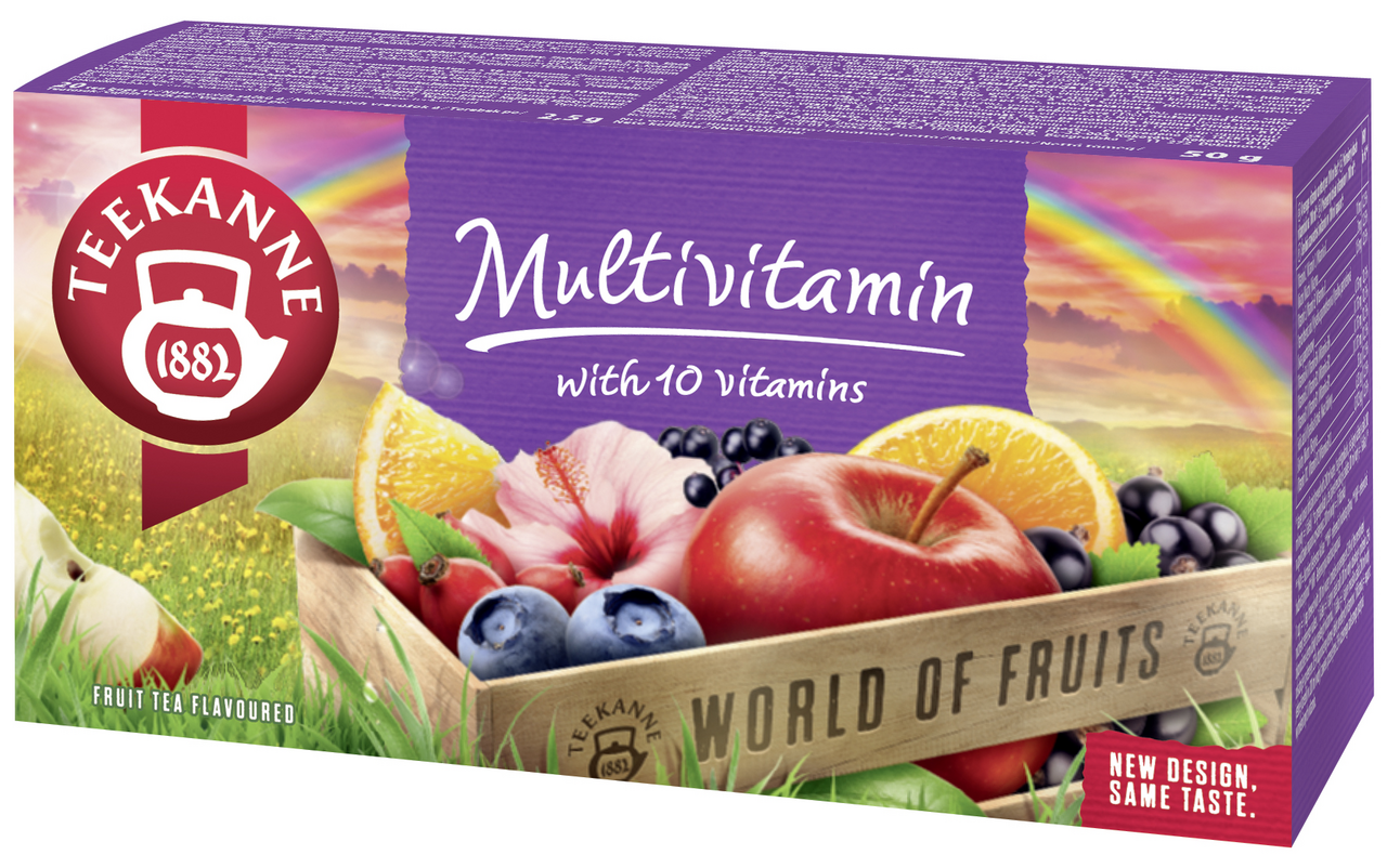TEEKANNE World of Fruits multivitamin ovocný čaj 50 g