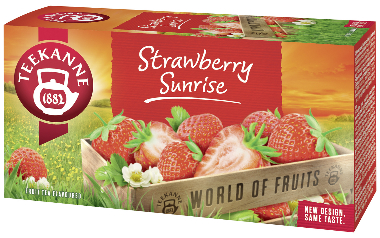 TEEKANNE World of Fruits strawberry sunrise ovocný čaj 50 g