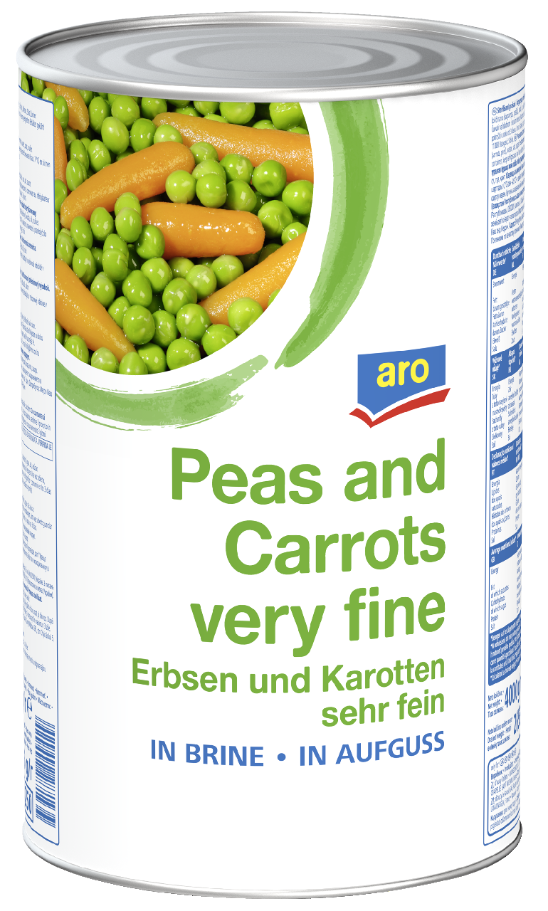 aro Hrášok s mrkvou 4250 ml