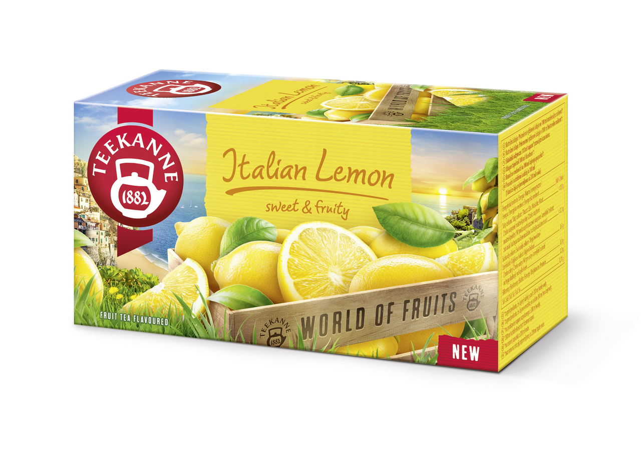 TEEKANNE World of Fruits Italian Lemon ovocný čaj 40 g