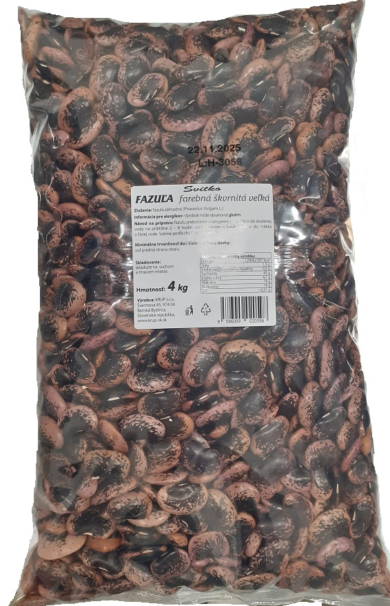 Svitko Fazuľa škvrnitá veľká 4 kg