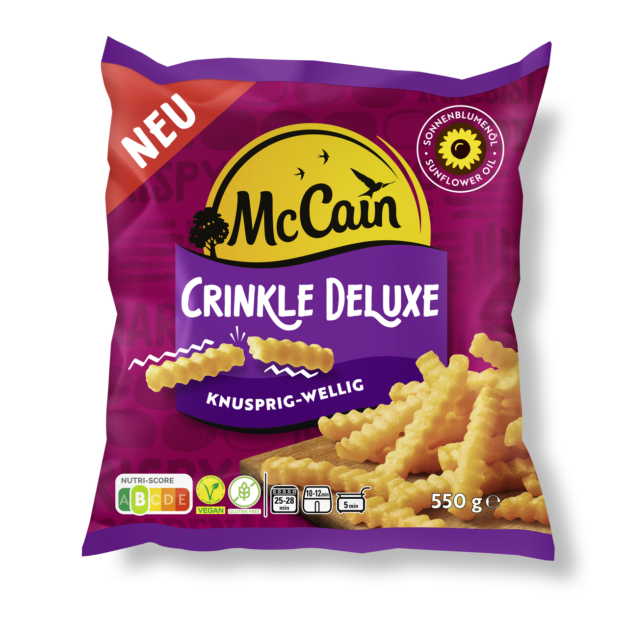 McCain Crinkle Deluxe mraz. 550 g