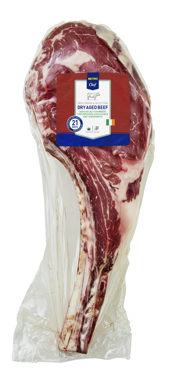 METRO Chef Hovädzí Tomahawk dry aged IRL chlad. váž.