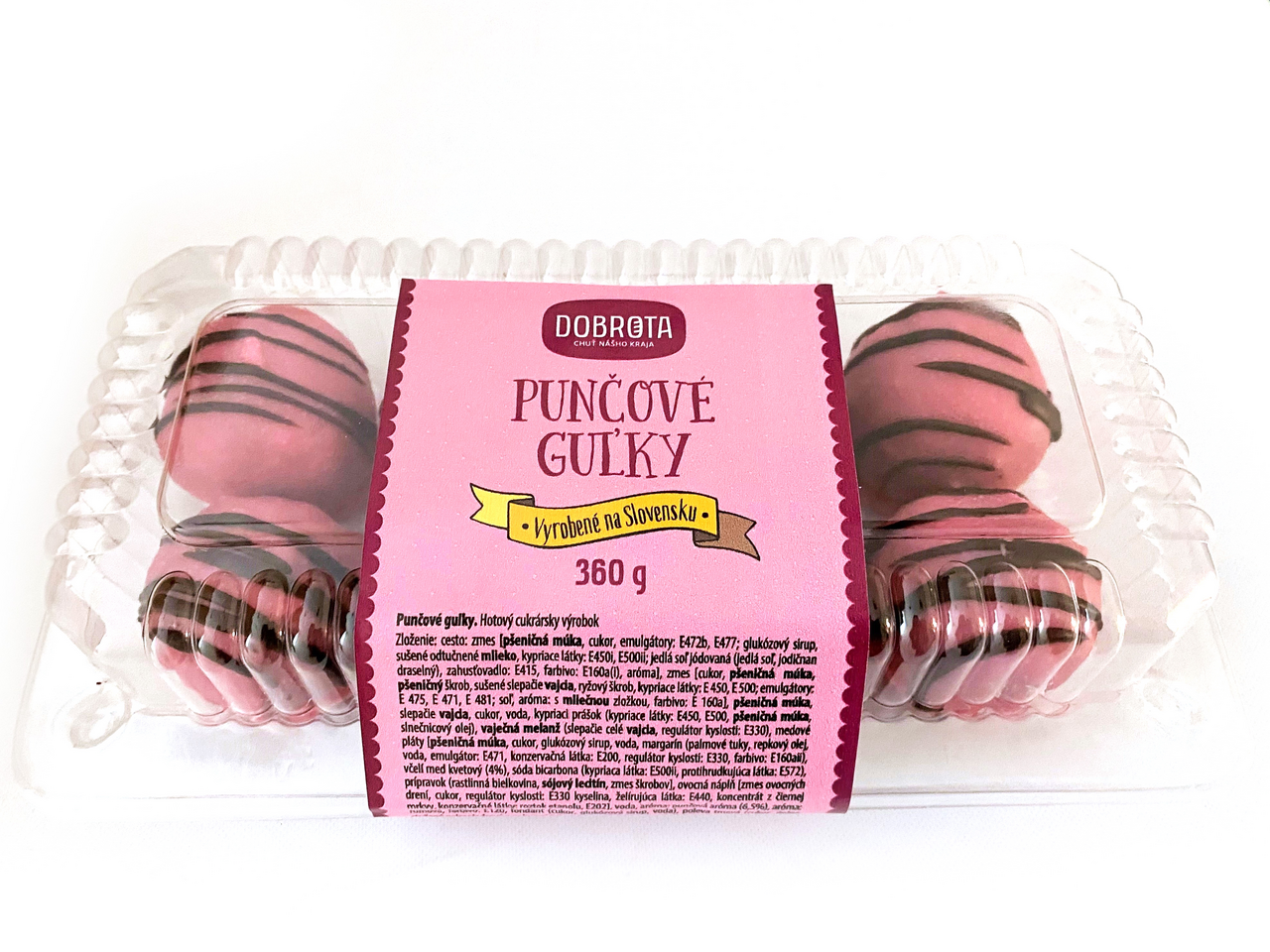 DOBROTA Punčové guľky 360 g