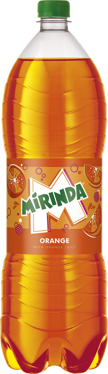 MIRINDA Orange sýtený nápoj 6 x 2 l vratná PET fľaša