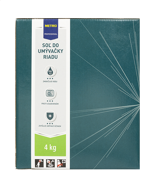 METRO PROFESSIONAL Soľ do umývačky riadu 4 kg