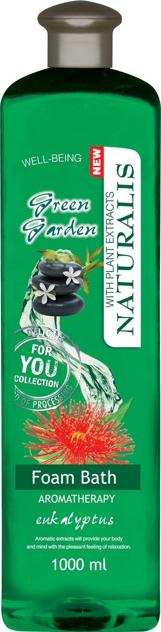 NATURALIS Green Garden pena do kúpeľa 1 l