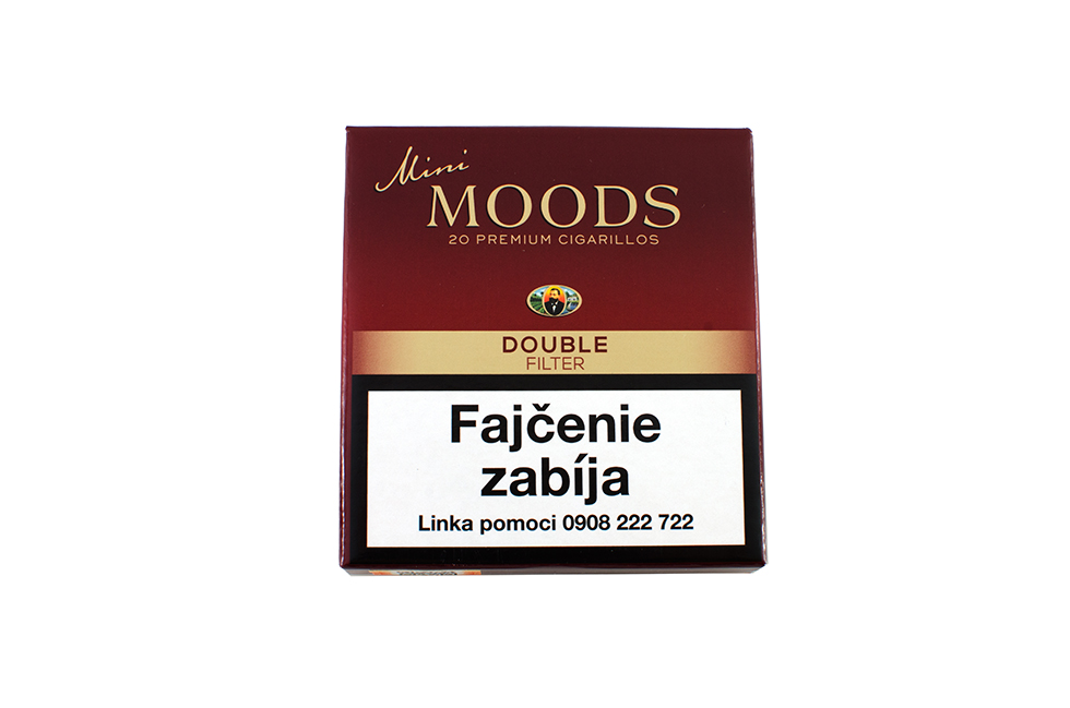 DANNEMANN MOODS Double filter GT cigarky (20 x 10,6 g) 10 ks