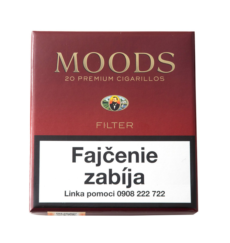 DANNEMANN MOODS Filter TT cigarky (20 x 24,8 g) 10 ks