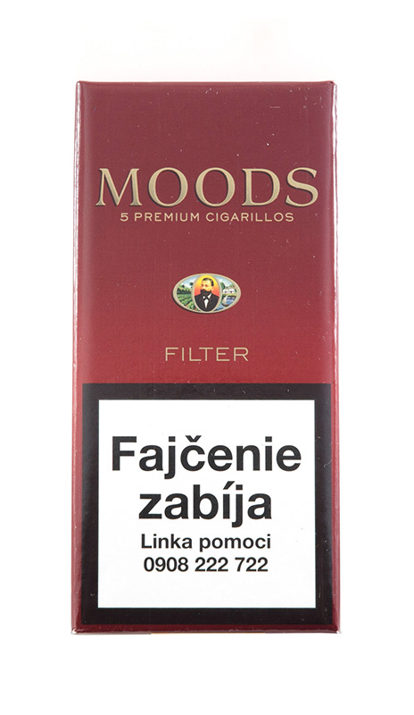 DANNEMANN MOODS Filter TT cigarky (5 x 5 g) 10 ks