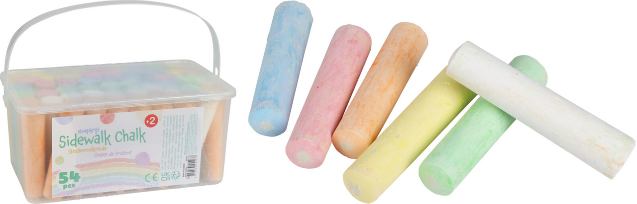 Koopman Kriedy na chodník Jumbo 54 ks