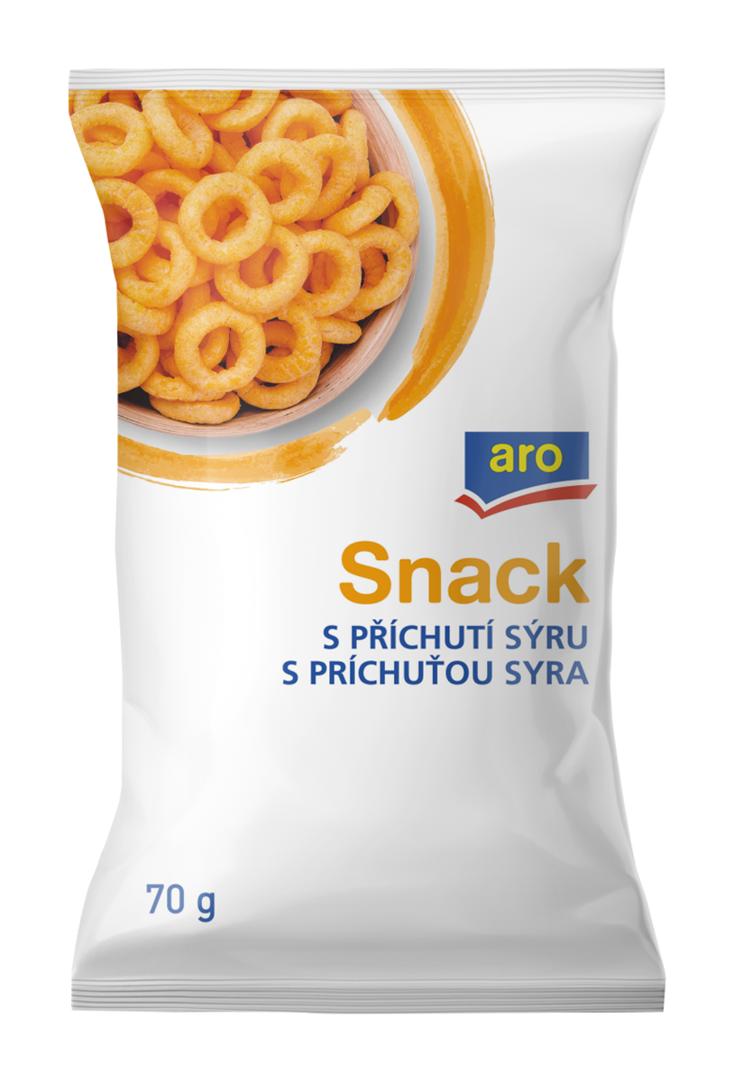 aro Snack s príchuťou syra 12 x 70 g