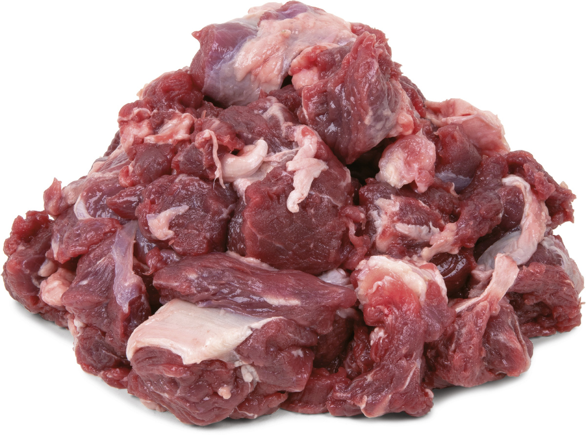 KOSTELECKÉ UZENINY Hovädzie mäso na guláš ochr. atmosféra chlad. váž. cca 500 g