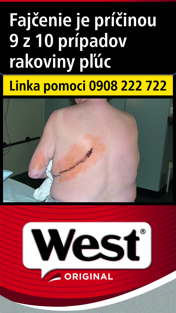 West Red super king size box 20 ks KC 5,50 10 krab. kolok K tvrdé bal. VO cena