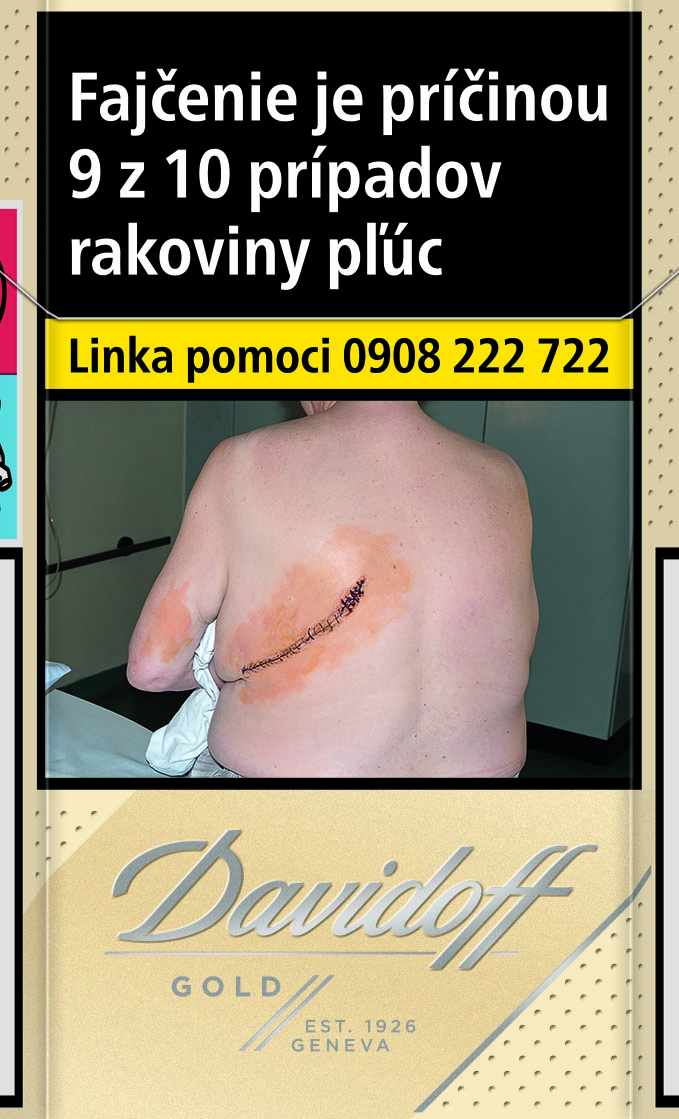 Davidoff Gold king size pl box 20 ks KC 6,50 10 krab. kolok K tvrdé bal. VO cena