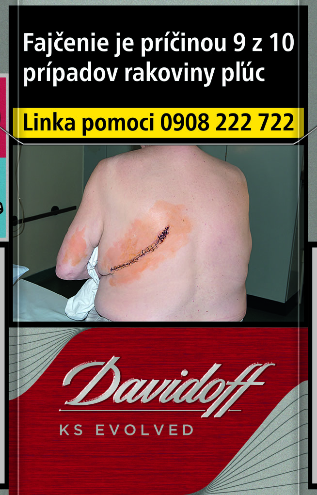 Davidoff Evolved Red king size box 20 ks KC 5,50 10 krab. kolok K tvrdé bal. VO cena