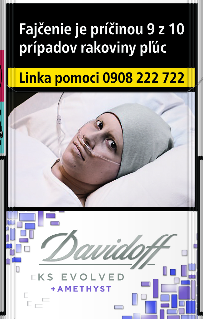 Davidoff Evolved Amethyst king size box 20 ks KC 5,50 10 krab. kolok K tvrdé bal. VO cena