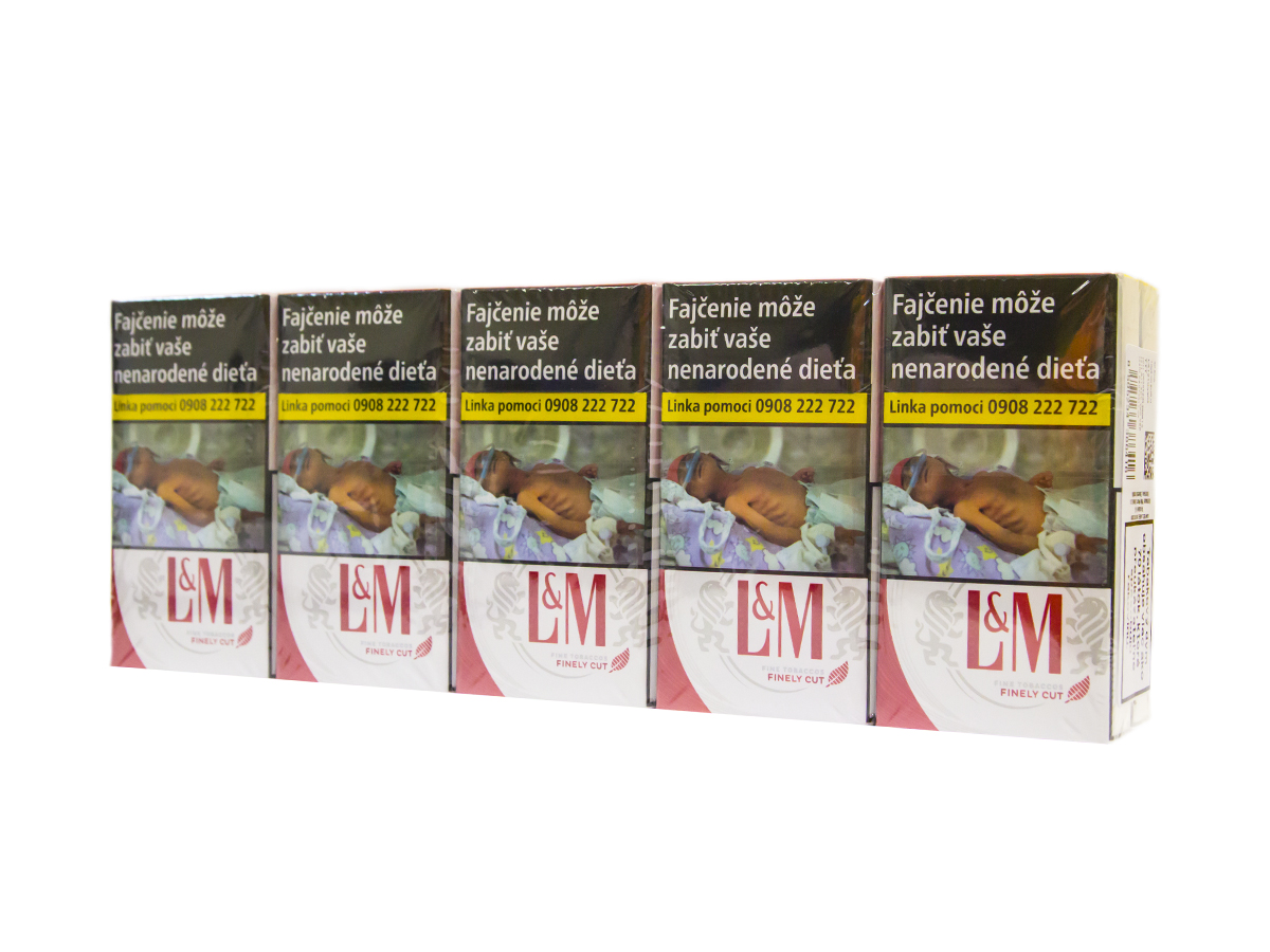 L&M Red Label 100 dlhé rcb 20 ks KC 5,60 10 krab. kolok K tvrdé bal. VO cena