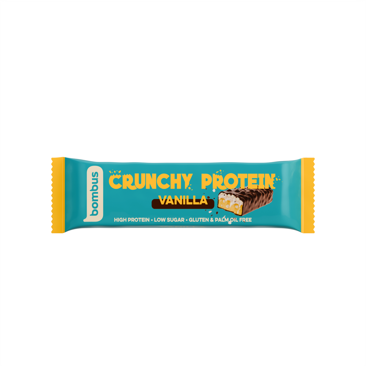 bombus Crunchy Protein tyčinka vanilková 50 g