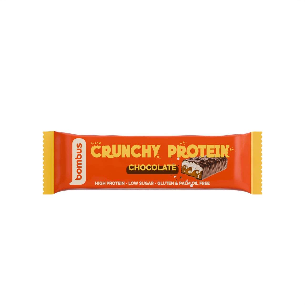 bombus Crunchy Protein tyčinka čokoládová 50 g