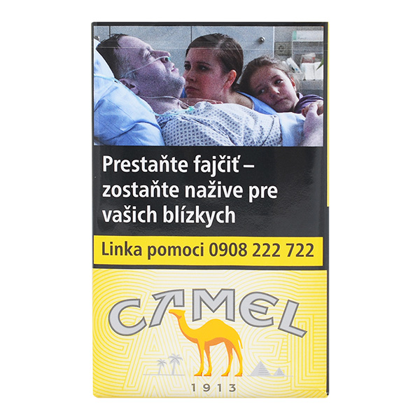 CAMEL Yellow king size 20 ks KC 5,80 10 krab. kolok K tvrdé bal. VO cena
