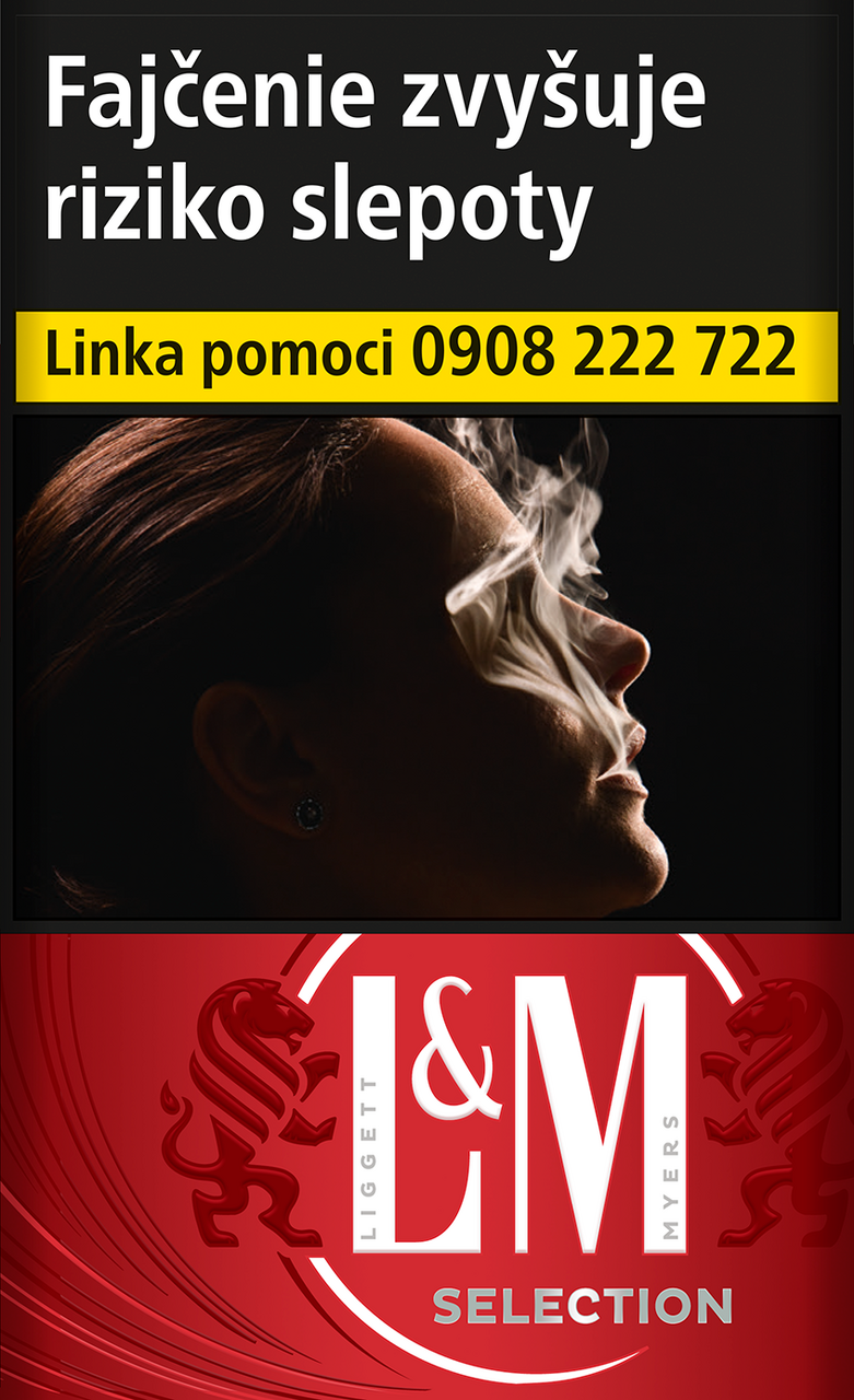 L&M Selection Red king size rcb 20 ks KC5,40 10 krab. kolok K tvrdé bal. VO cena