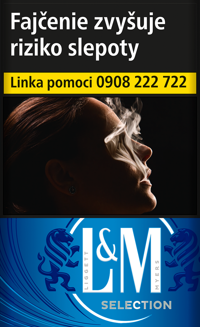 L&M Selection Blue king size rcb 20 ks KC5,40 10 krab. kolok K tvrdé bal. VO cena