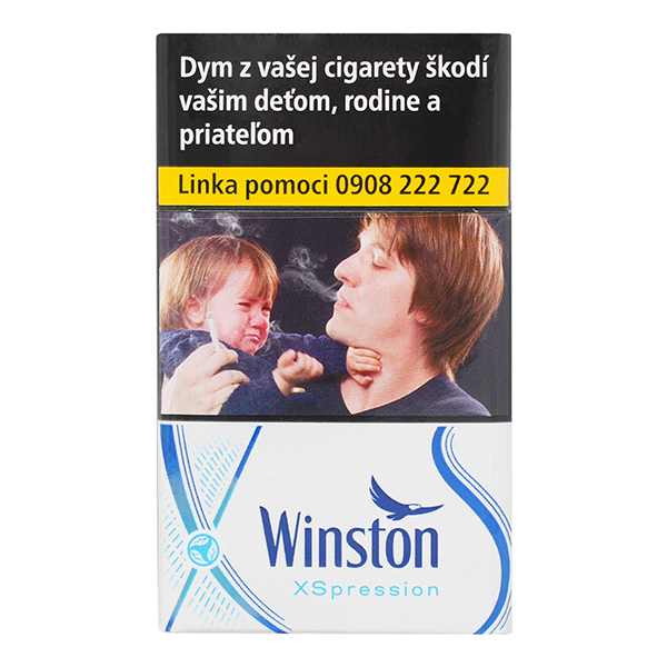 Winston XSpression slim box 20 ks KC 5,40 10 krab. kolok K tvrdé bal. VO cena