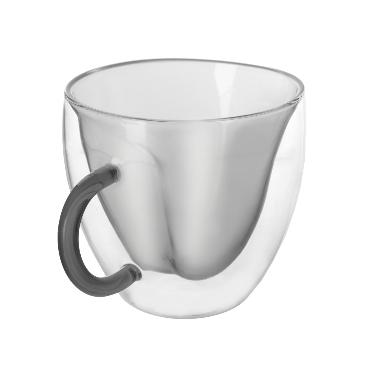 orion Hrnček srdce dvojstenné sklo 2 ks