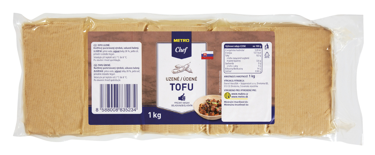 METRO Chef Tofu údené chlad. 1 kg