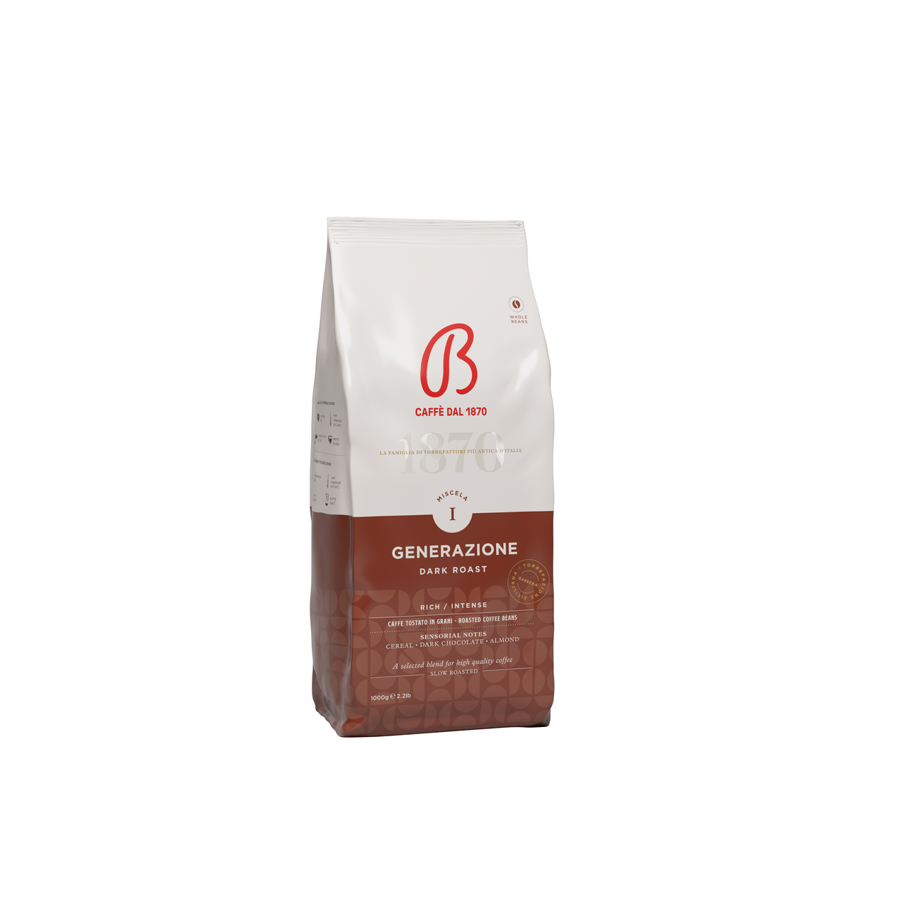 Barbera Dark Roast káva zrnková 1 kg