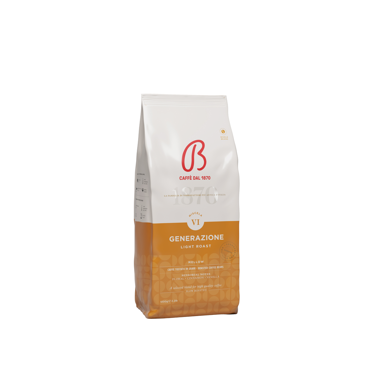 Barbera Light Roast káva zrnková 1 kg