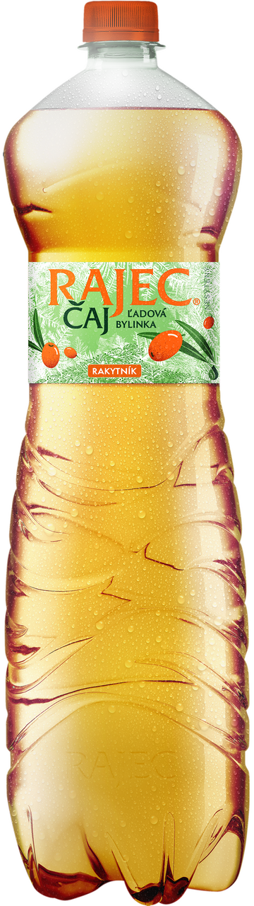 RAJEC Čaj ľadová bylinka rakytník 6 x 1,5 l vratná PET fľaša