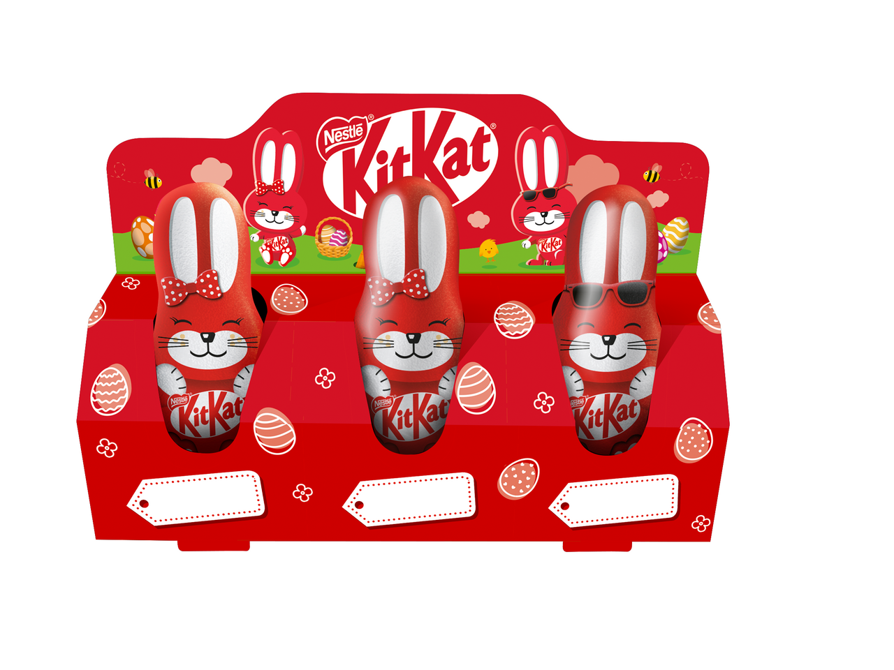 Nestlé Kit Kat Zajačik 3 x 17 g