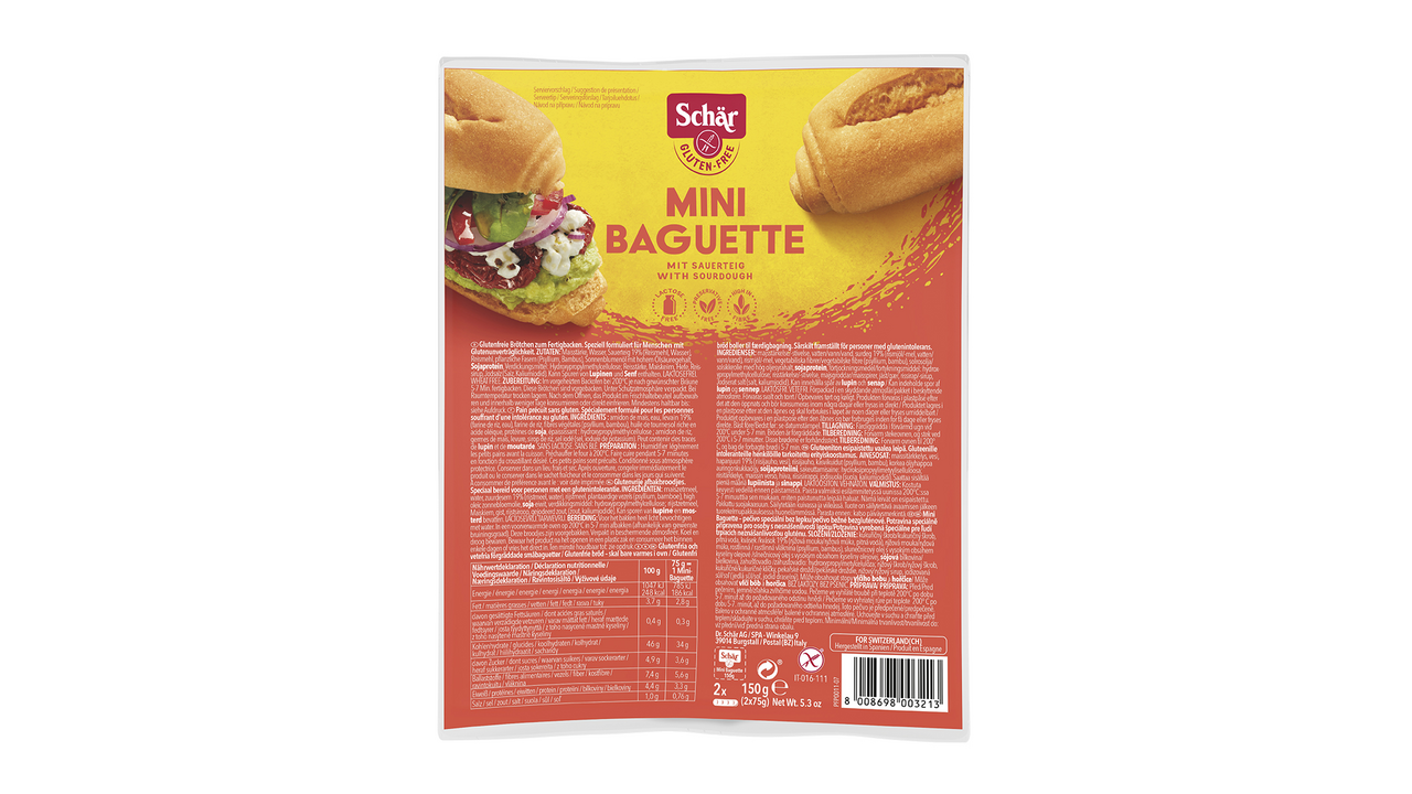 Schär Mini baguette 150 g