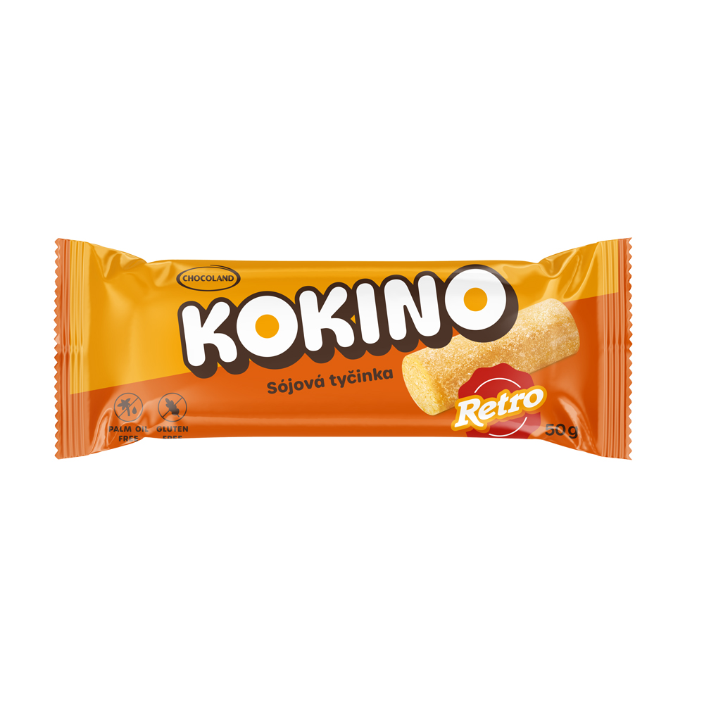 CHOCOLAND Kokino Retro sójová tyčinka 40 x 50 g