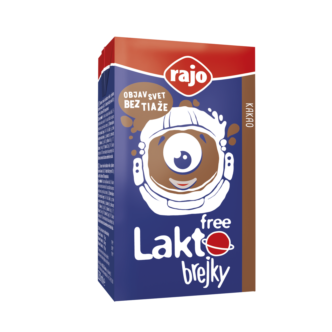 rajo Brejky Laktofree UHT mlieko kakaové 250 ml