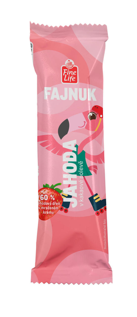 Fine Life FAJNUK jahoda mraz. 25 x 51 g