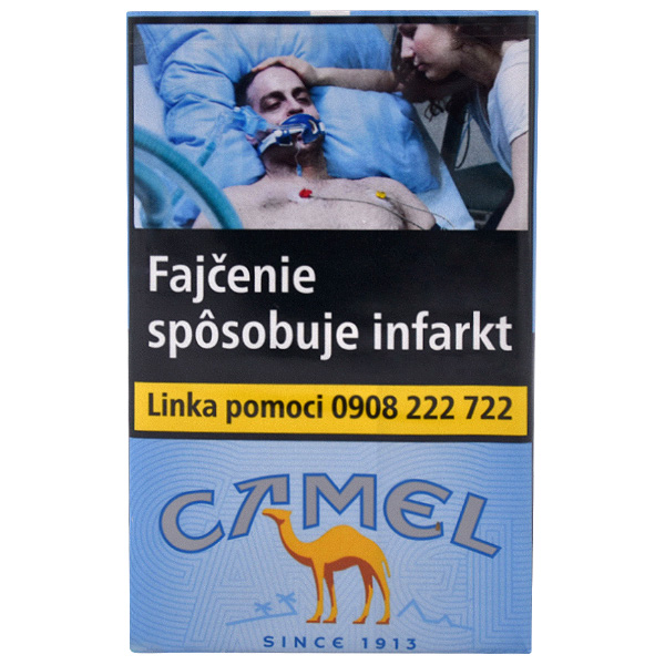 CAMEL Blue Soft king size 20 ks 10 krab. kolok K mäkké bal. VO cena